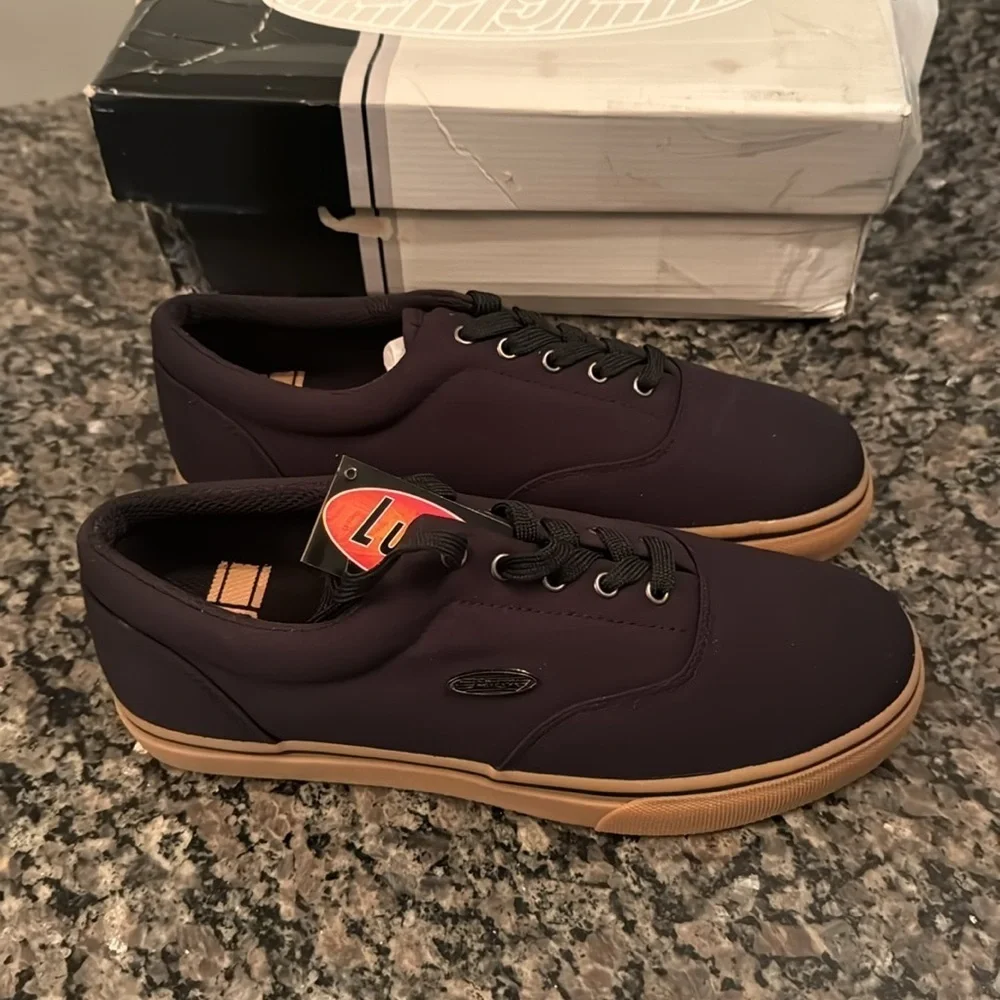 Lugz Pinkerton canvas skateboard sneakers NIB 9